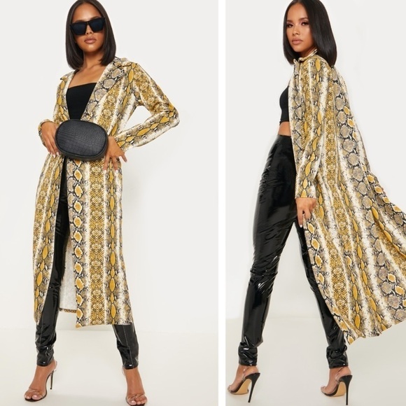 LOGO Longline Duster Patchwork boho cardigan kimono Jacket women’s size XS - Picture 12 of 12